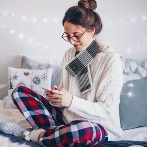 Electric Heated Scarf USB Powered | 3 Heat Modes Winter Neck Wrap